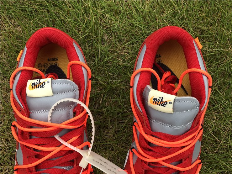 Off-White x Nike Dunk Low “University Red”