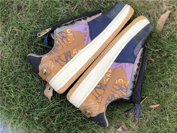 Travis Scott x Nike Air Force 1 Low Cactus Jack medial