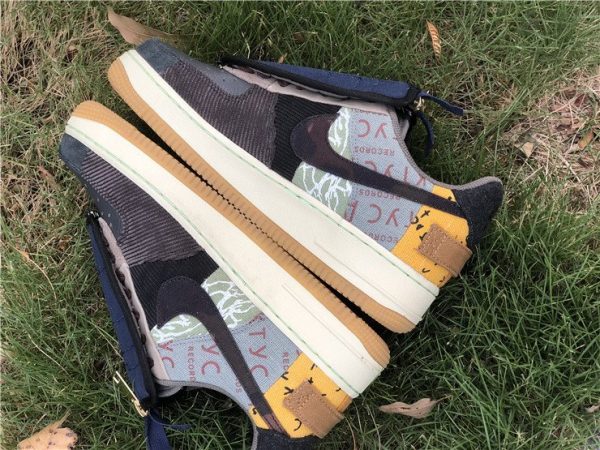 Travis Scott x Nike Air Force 1 Low Cactus Jack panels