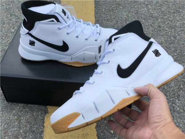 Undefeated Zoom Kobe 1 Protro White physical photos