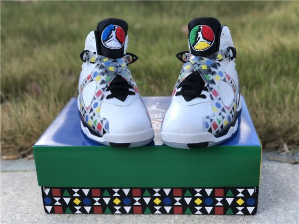 2019 Air Jordan 8 Quai 54 White for sale