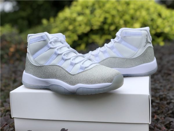 Air Jordan 11 Metallic Silver for women