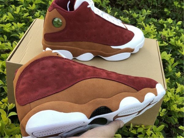 Air Jordan 13 Retro Premio Bin23 Burgundy panel