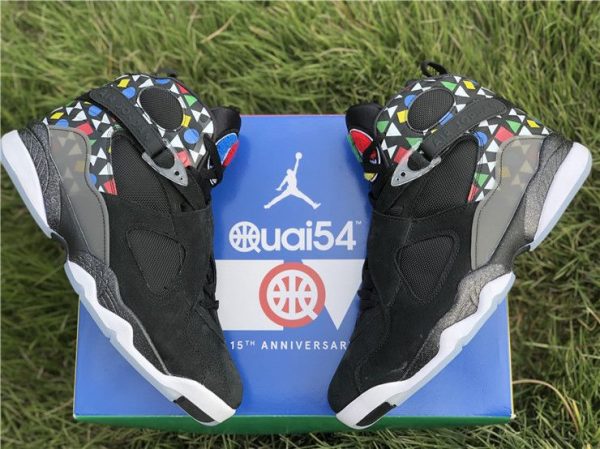 Air Jordan 8 Quai 54 CJ9218-001 black