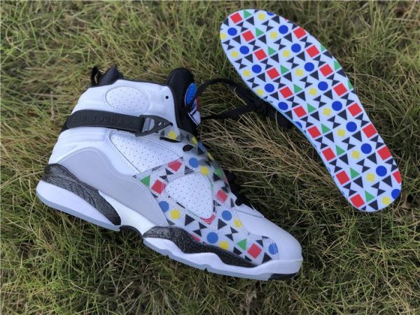 Air Jordan 8 Quai 54 Friends Family White insole