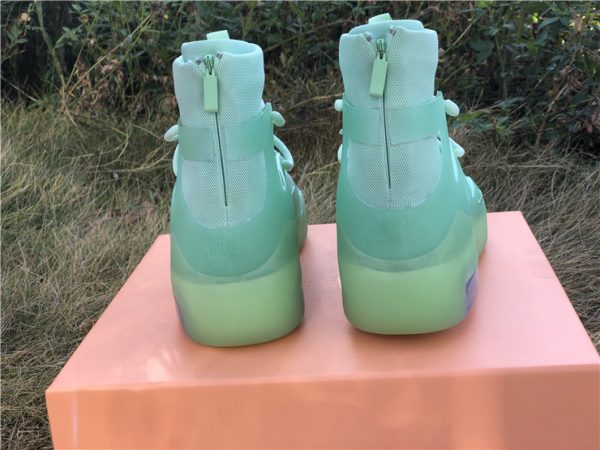 Nike Air Fear Of God 1 Frosted Spruce zip heel