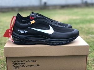 Off-White x Air Max 97s Black Cone