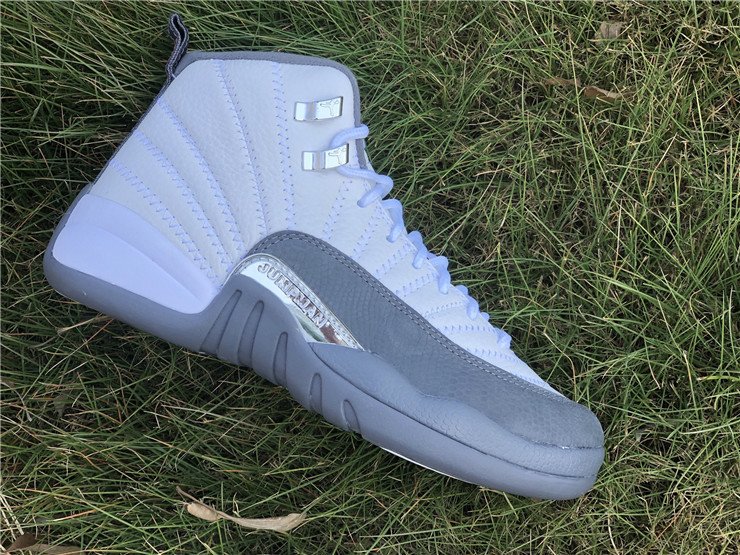 jordan 12 light grey