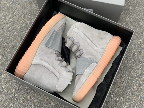 adidas Yeezy Boost 750 with original box grey