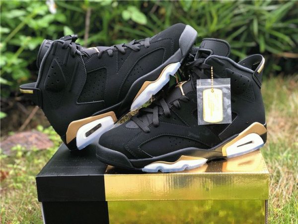 2020 Air Jordan 6 DMP Black Metallic Gold CT4594-007