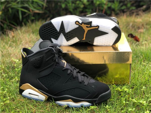 Air Jordan 6 DMP Black Metallic Gold CT4594-007 shoes