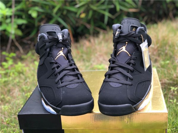 Black Gold Jordan 6 DMP 2020 front