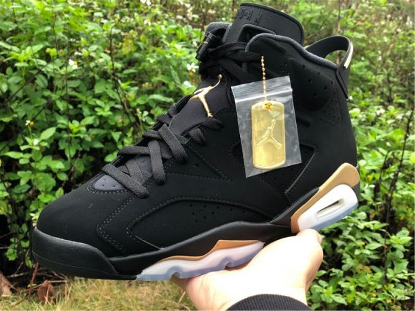 Black Gold Jordan 6 DMP 2020 on hand