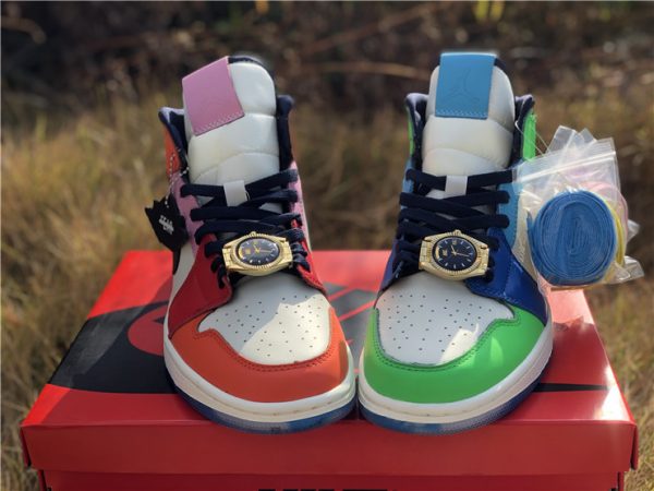 Melody Ehsani x Air Jordan 1 Mid Fearless front