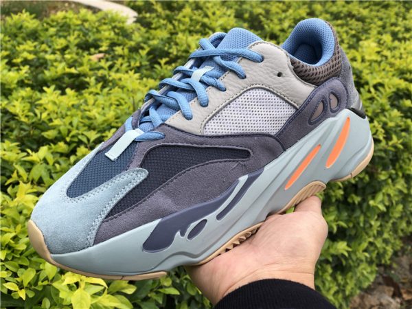 adidas Yeezy Boost 700 Carbon Blue on hand