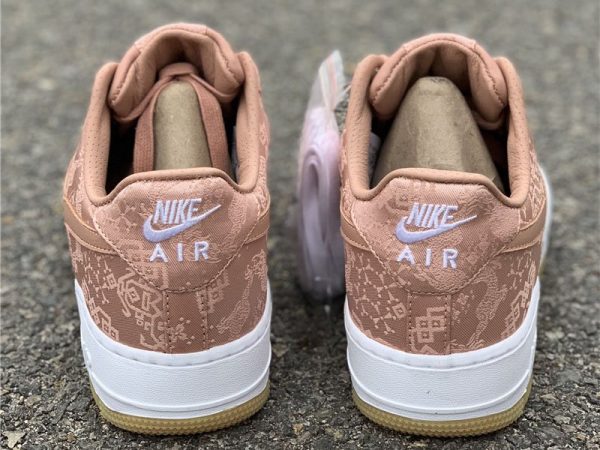 Clot x Nike Air Force 1 Low Rose Gold back look