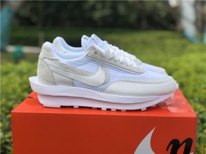 Nike LDWaffle x Sacai White Nylon