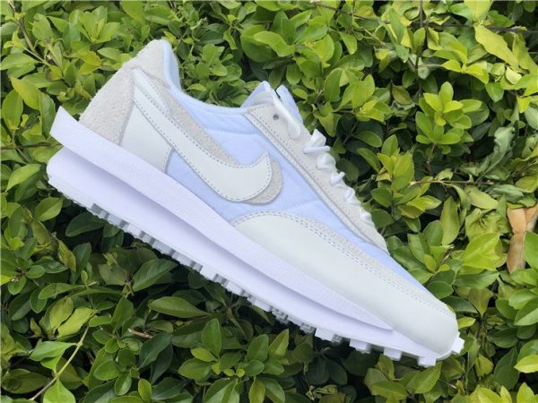 Nike LDWaffle x Sacai White Nylon for sale