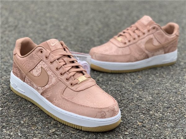 buy Clot x Nike Air Force 1 Low Rose Gold