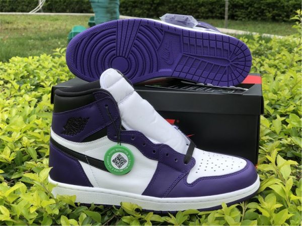Air Jordan 1 High OG Court Purple lateral