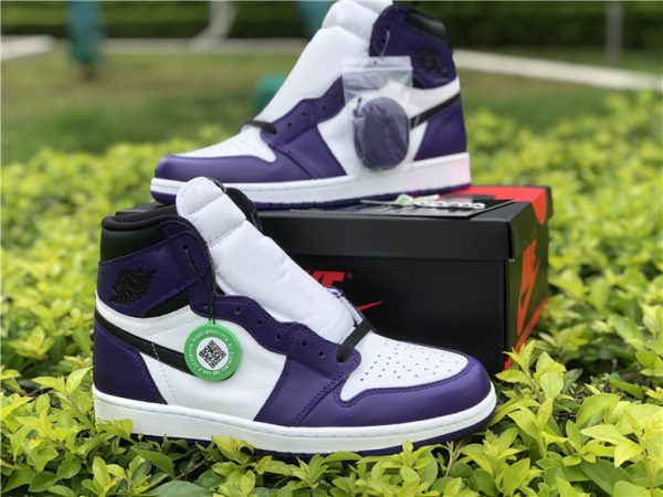 Air Jordan 1 High OG Court Purple sneaker