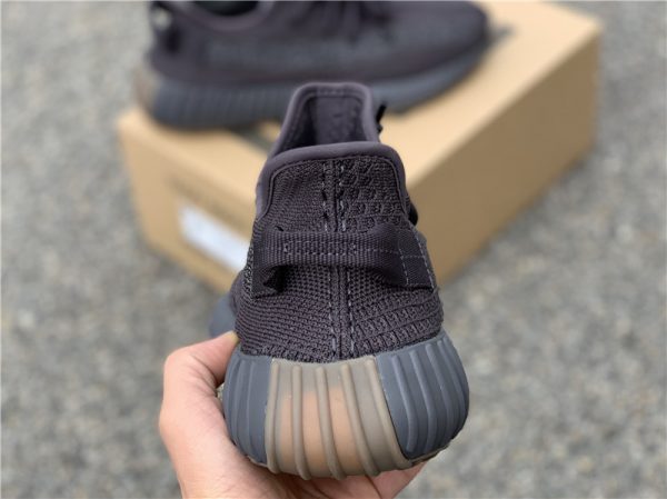 Cinder Reflective Yeezy Boost 350 V2 heel