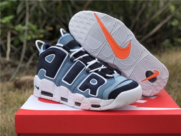 Denim Nike Air More Uptempo 96 bottom sole