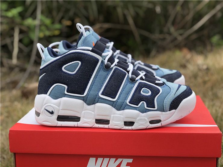 nike air more uptempo 96 qs denim white/obsidian