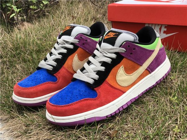 Nike Dunk Low Viotech 2019 red suede