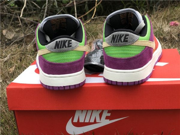 Nike Dunk Low Viotech 2019 volt green heel