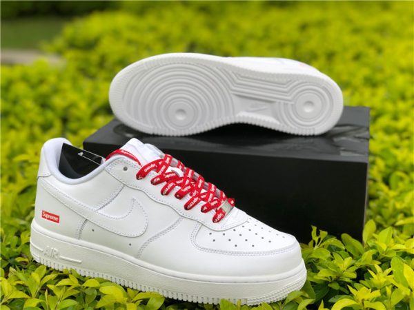 Supreme Air Force 1 Low White