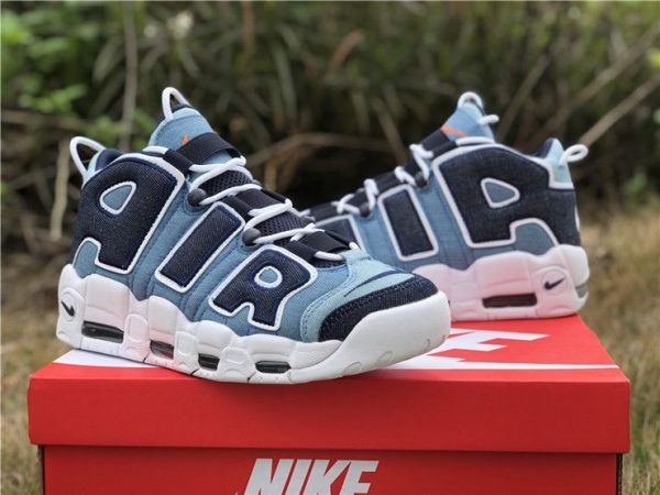 shop Denim Nike Air More Uptempo 96