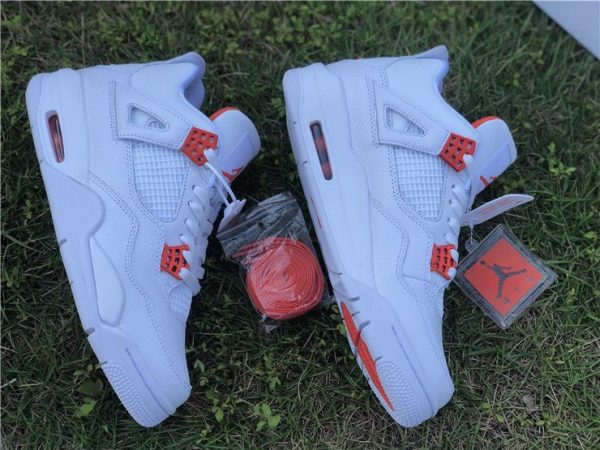 2020 Jordan 4 Retro Metallic Team Orange