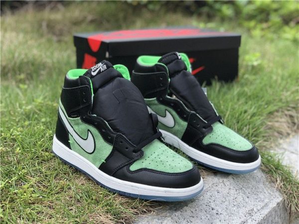 Air Jordan 1 High Zoom Rage Green black