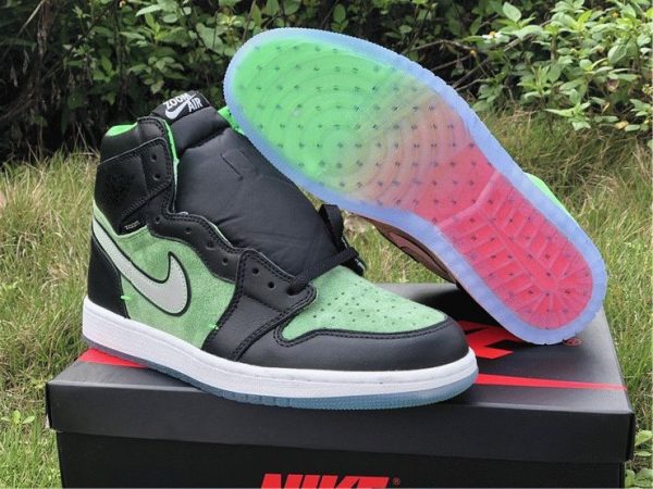 Air Jordan 1 High Zoom Rage Green sole