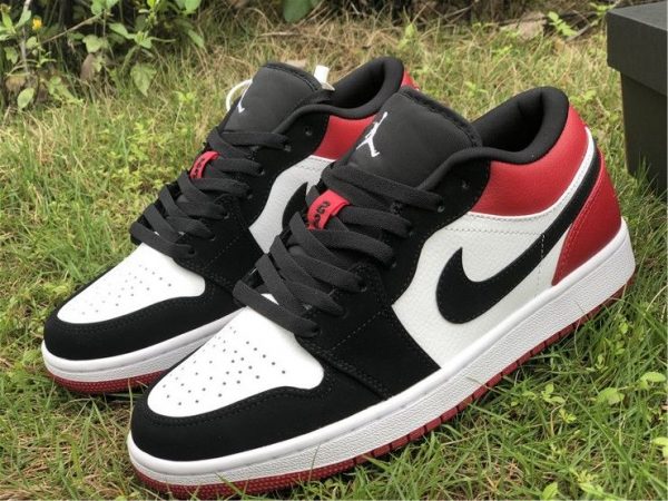 Air Jordan 1 Low Black Toe sneaker