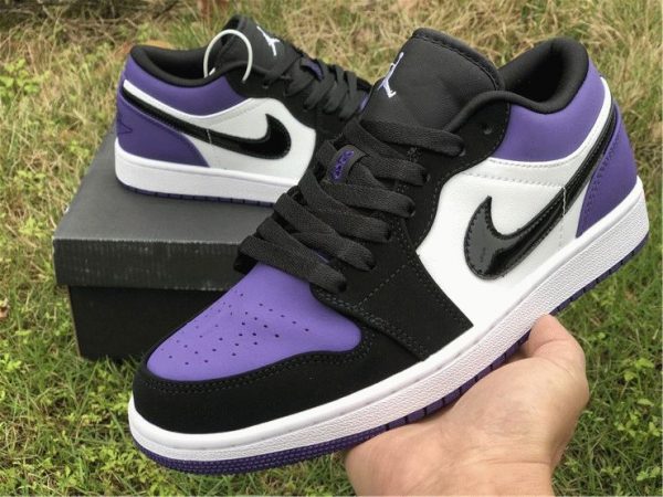 Air Jordan 1 Low Court Purple on hand