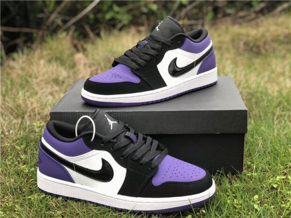 Air Jordan 1 Low Court Purple sneaker