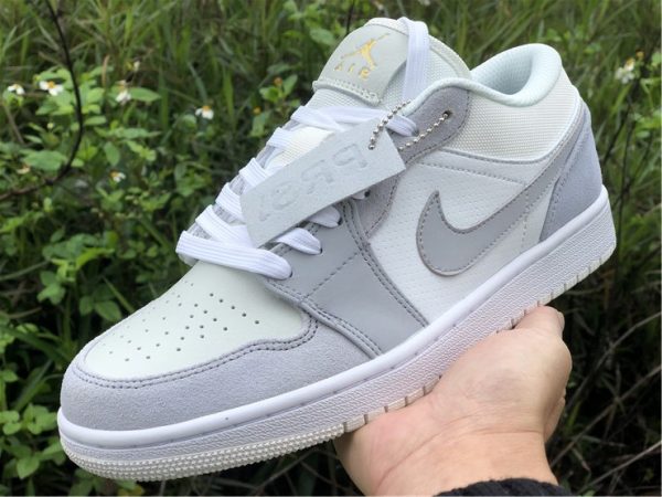 Air Jordan 1 Low Paris White Sky Grey CV3043-100 on hand