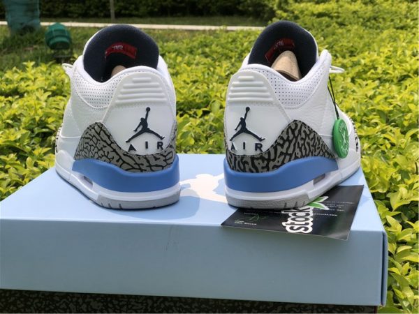 Air Jordan 3 Retro UNC heel