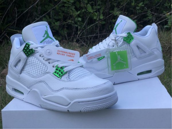 Air Jordan 4 Metallic Green pure