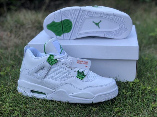 Air Jordan 4 Metallic Green sneaker