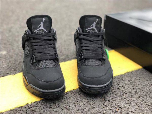 Air Jordan 4 Retro Black Cat 2020 tongue