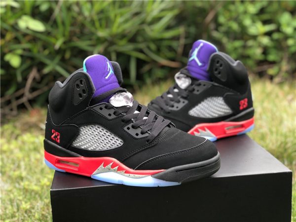 Air Jordan 5 V Retro Top 3 Black