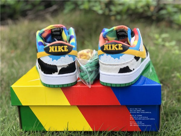 Ben Jerrys Nike SB Dunk Low Chunky Dunky heel