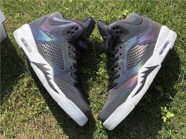 Jordan 5 Retro Oil Grey Reflective Uppers for sale