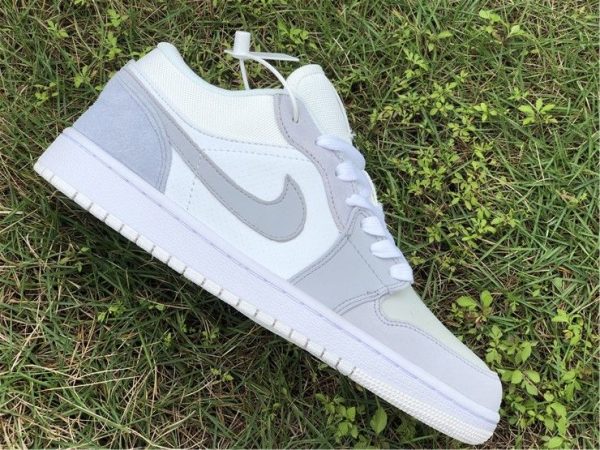 new Air Jordan 1 Low Paris White Sky Grey