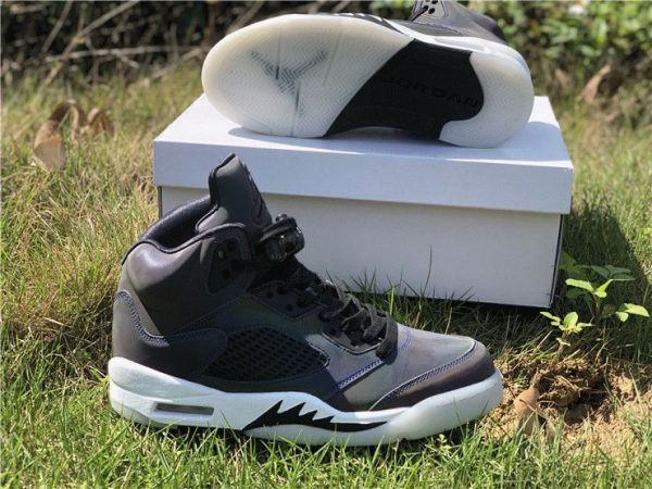 new Jordan 5 Retro Oil Grey Reflective Uppers