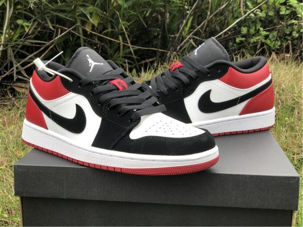 shop Air Jordan 1 Low Black Toe