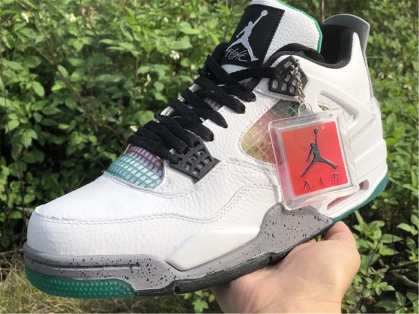 2020 Air Jordan 4 Rasta Carnival Lucid Green